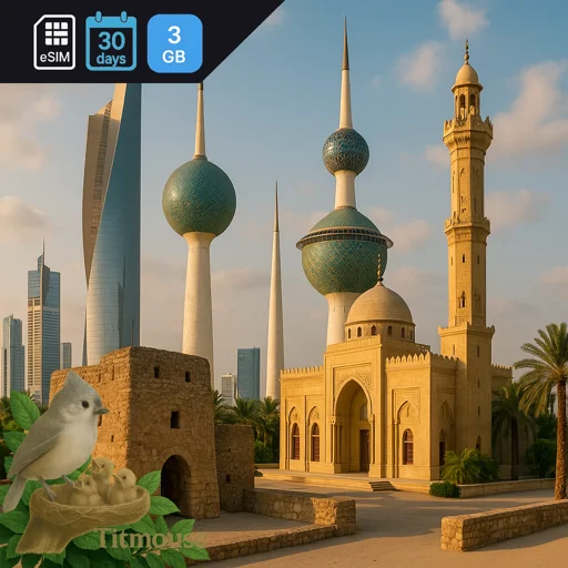 Kuwait - 3 GB - 30 days