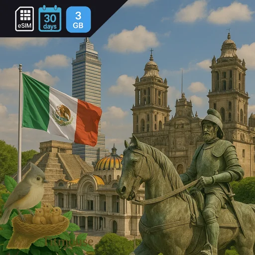 Mexico - 3 GB - 30 days