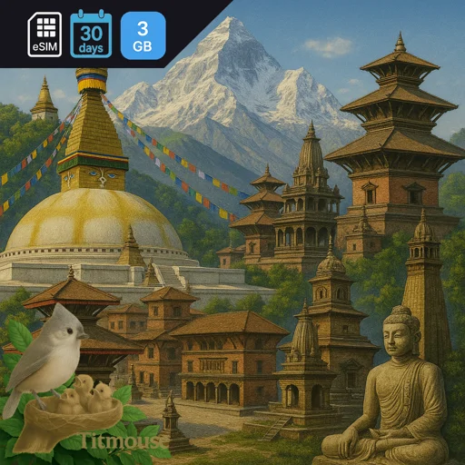 Nepal - 3 GB - 30 Days