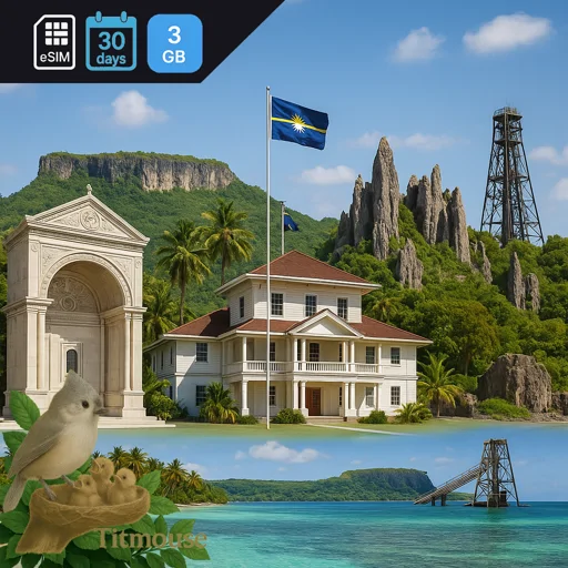 Nauru - 3 GB - 30 Days