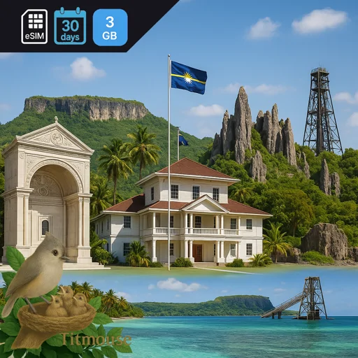 Nauru - 3 GB - 30 Days