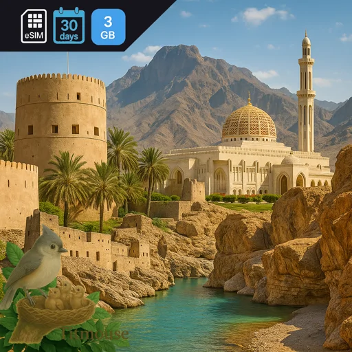 Oman - 3 GB - 30 Days