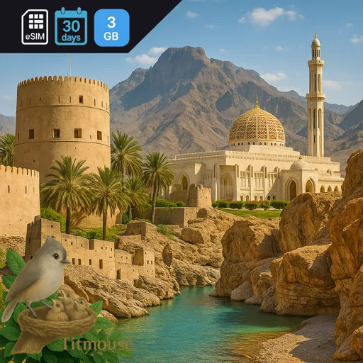 Oman - 3 GB - 30 Days