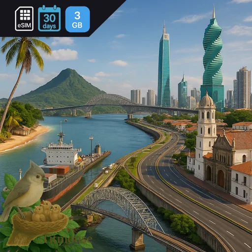 Panama - 3 GB - 30 Days