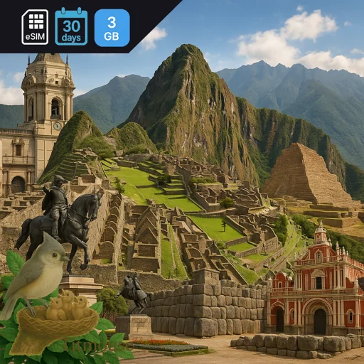 Peru - 3 GB - 30 Days