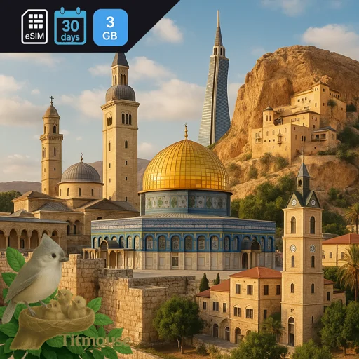 Palestine, State of - 3 GB - 30 Days