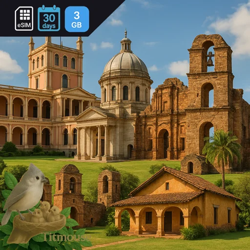Paraguay - 3 GB - 30 Days