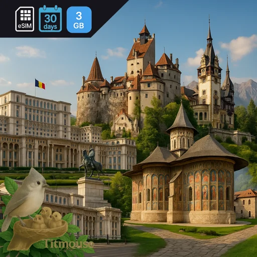 Romania - 3 GB - 30 Days