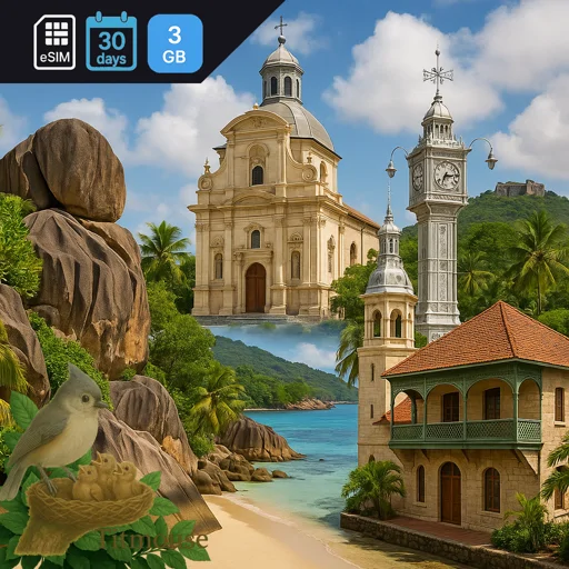 Seychelles - 3 GB - 30 Days