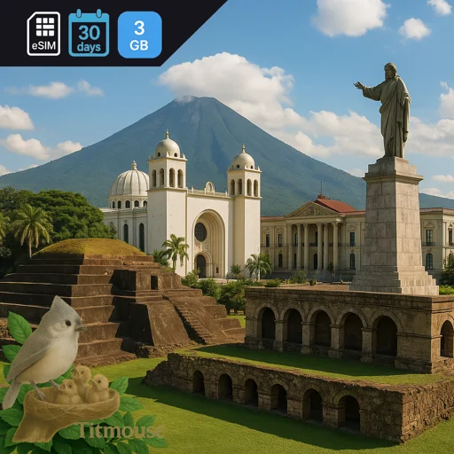 El Salvador - 3 GB - 30 Days