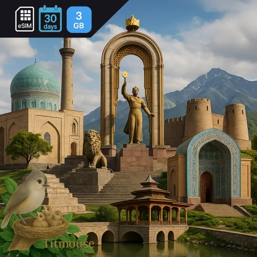 Tajikistan - 3 GB - 30 days