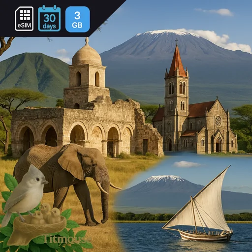 Tanzania - 3 GB - 30 days