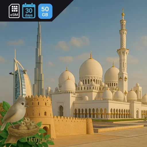 United Arab Emirates - 50 GB - 30 days