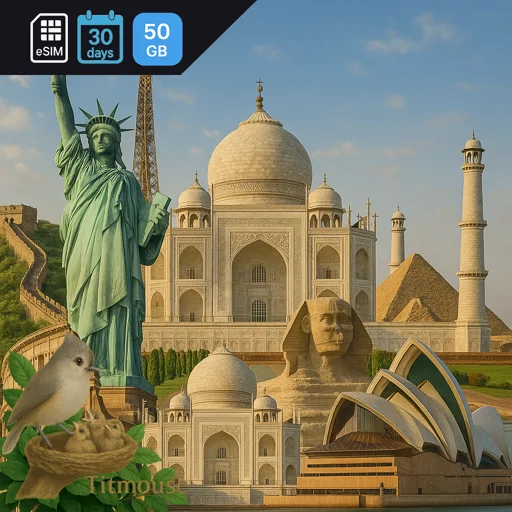 Asia - 50 GB - 30 days