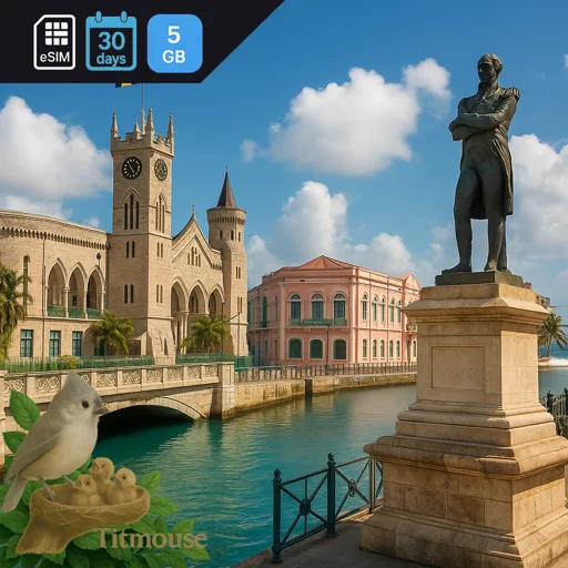 Barbados - 5 GB - 30 days