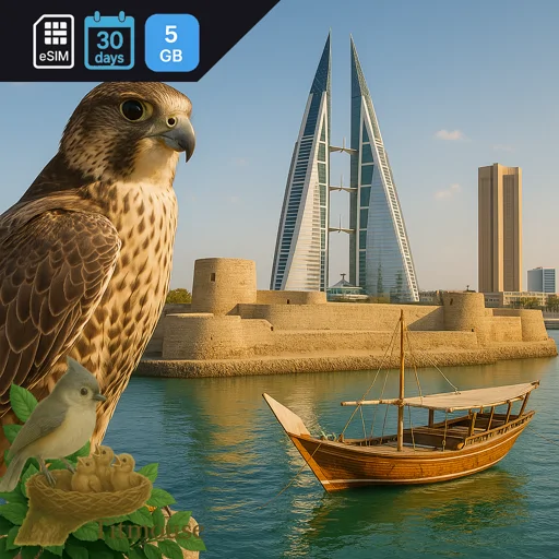 Bahrain - 5 GB - 30 Days