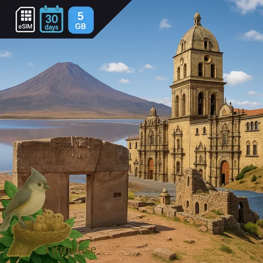 Bolivia - 5 GB - 30 Days