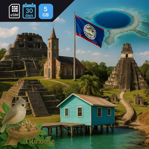 Belize - 5 GB - 30 Days