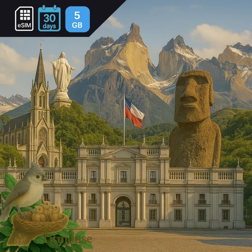Chile - 5 GB - 30 Days