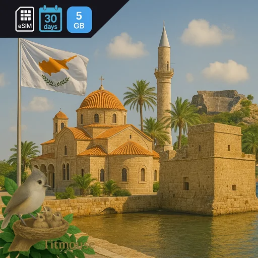 Cyprus - 5 GB - 30 Days