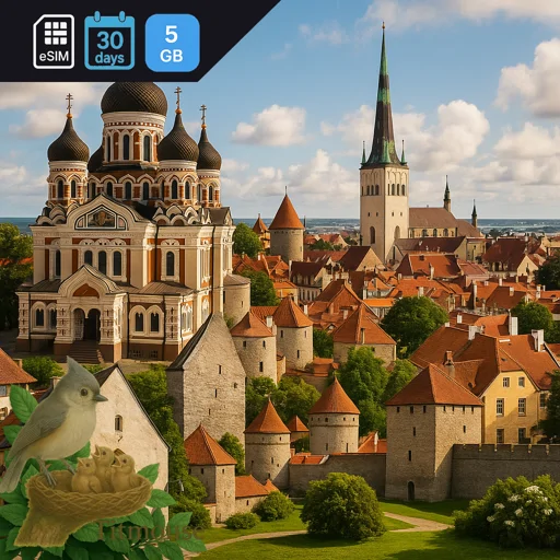 Estonia - 5 GB - 30 Days