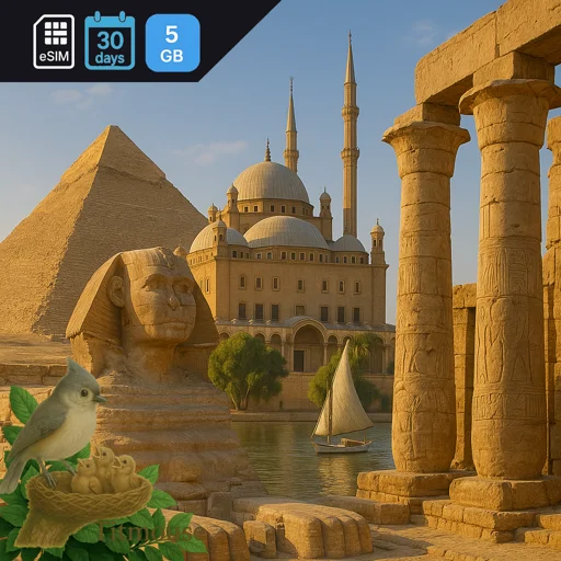 Egypt - 5 GB - 30 Days