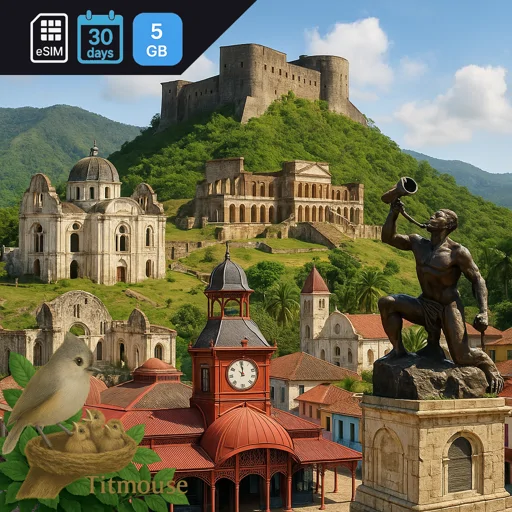 Haiti - 5 GB - 30 Days
