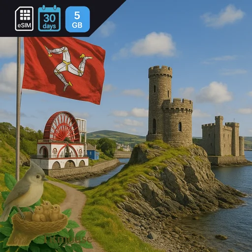 Isle of Man - 5 GB - 30 days