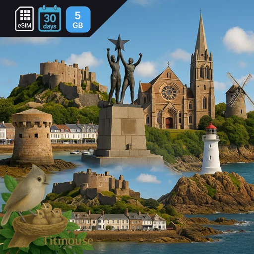 Jersey - 5 GB - 30 Days