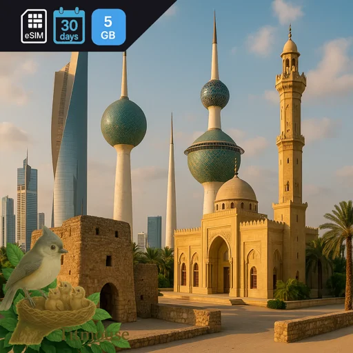 Kuwait - 5 GB - 30 Days