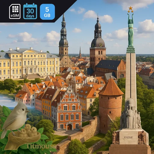 Latvia - 5 GB - 30 days