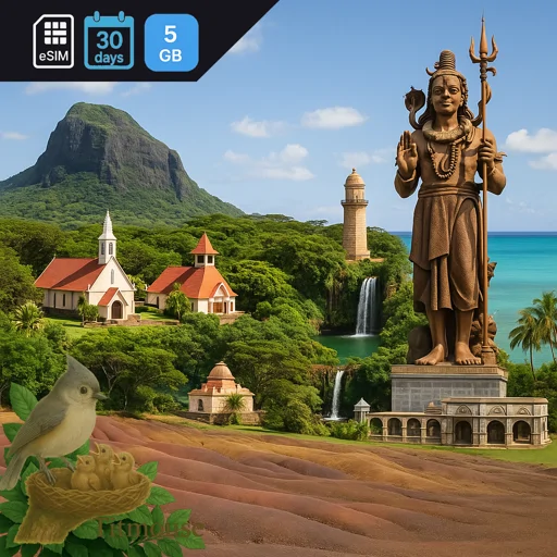 Mauritius - 5 GB - 30 days