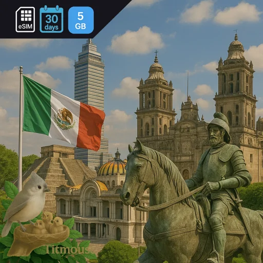 Mexico - 5 GB - 30 days