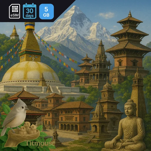 Nepal - 5 GB - 30 Days