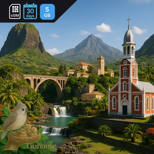 Réunion - 5 GB - 30 Days