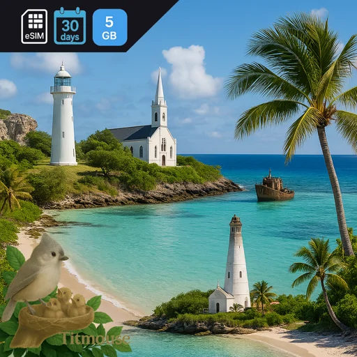 Turks and Caicos Islands - 5 GB - 30 days