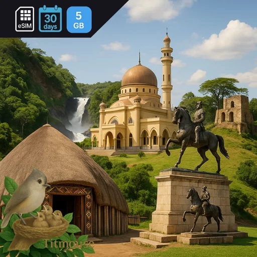 Uganda - 5 GB - 30 days