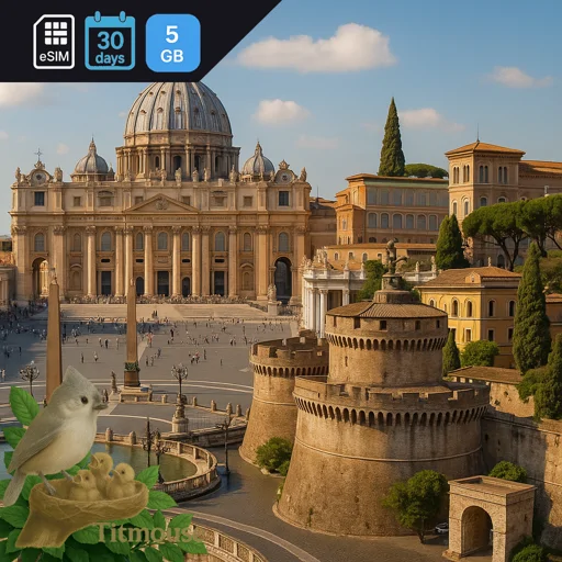 Vatican City - 5 GB - 30 Days
