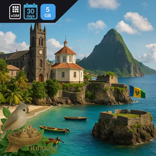 Saint Vincent and the Grenadines - 5 GB - 30 days