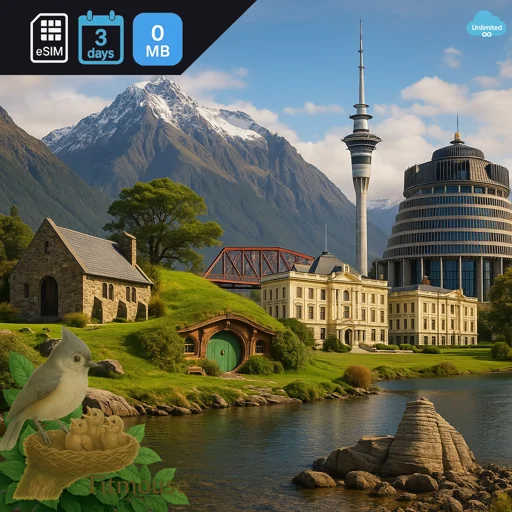 New Zealand - Unlimited - 3 Days