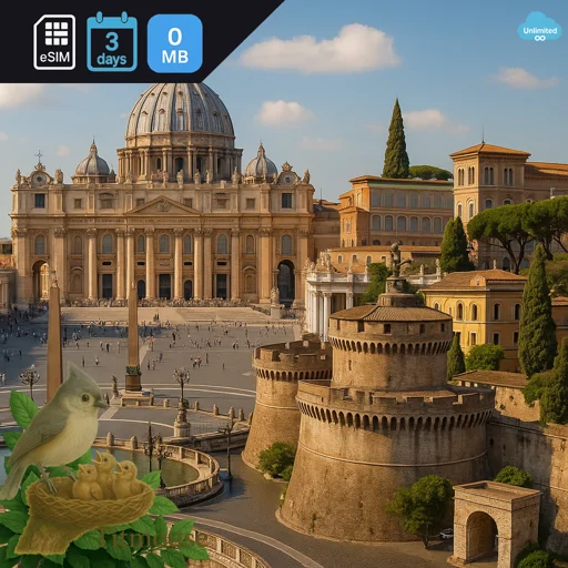 Vatican City - Unlimited - 3 Days