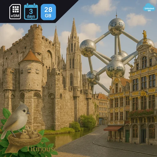 Belgium - Unlimited - 3 days