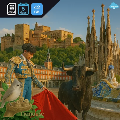 Spain - Unlimited - 5 days