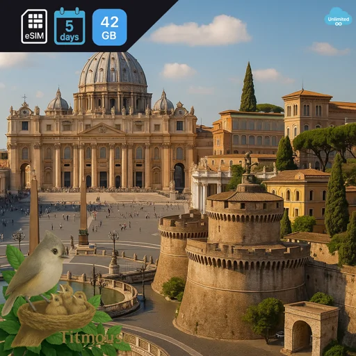 Vatican City - Unlimited - 5 Days