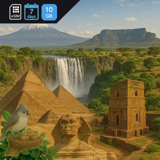 Africa - 10 GB - 7 days