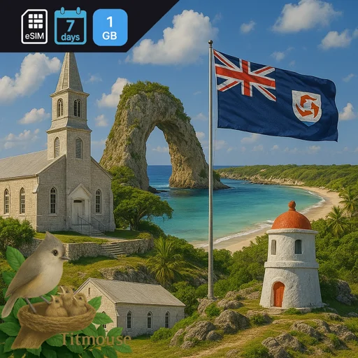 Anguilla - 1 GB - 7 Days
