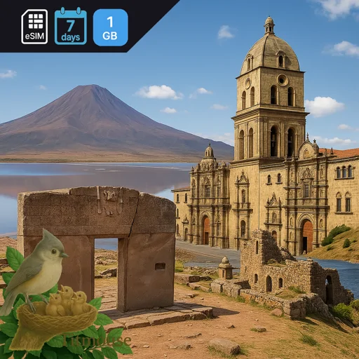 Bolivia - 1 GB - 7 days