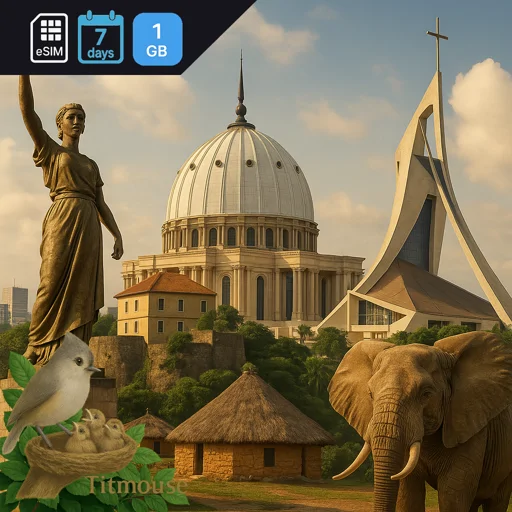 Côte d'Ivoire - 1 GB - 7 days