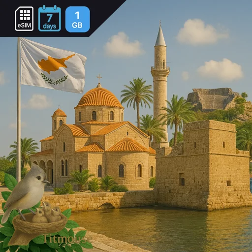 Cyprus - 1 GB - 7 days