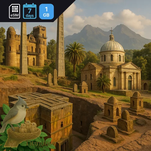 Ethiopia - 1 GB - 7 Days